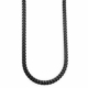 Thick metal black chain necklace