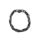 Bracelet chaîne en métal noir