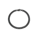 Bracelet chaîne noire en métal