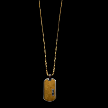 14k pendant uniqueness - 22”