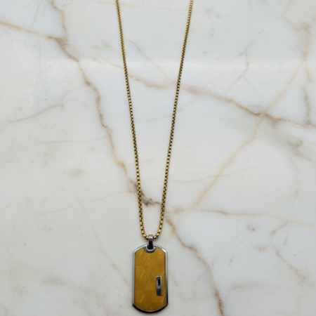 14k pendant uniqueness - 22”