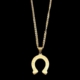 pendentif indomptable 18k mat– 22”
